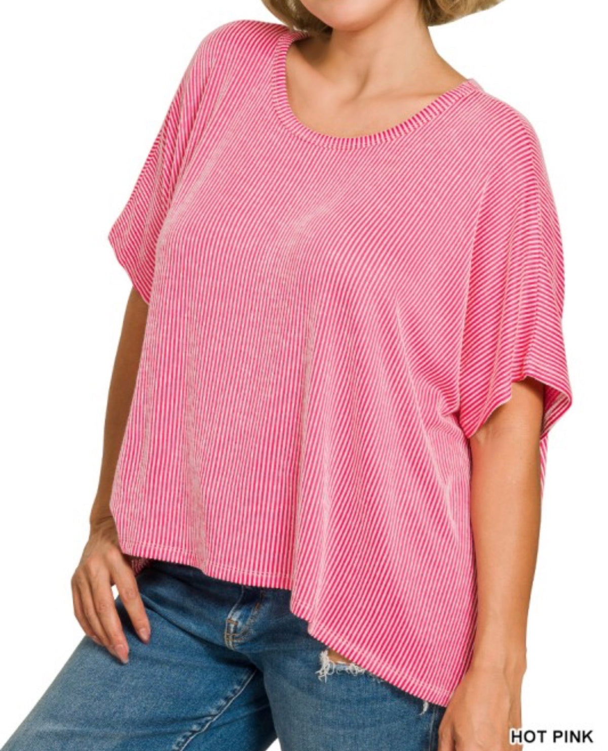 Urban Ribbed Flowy Top