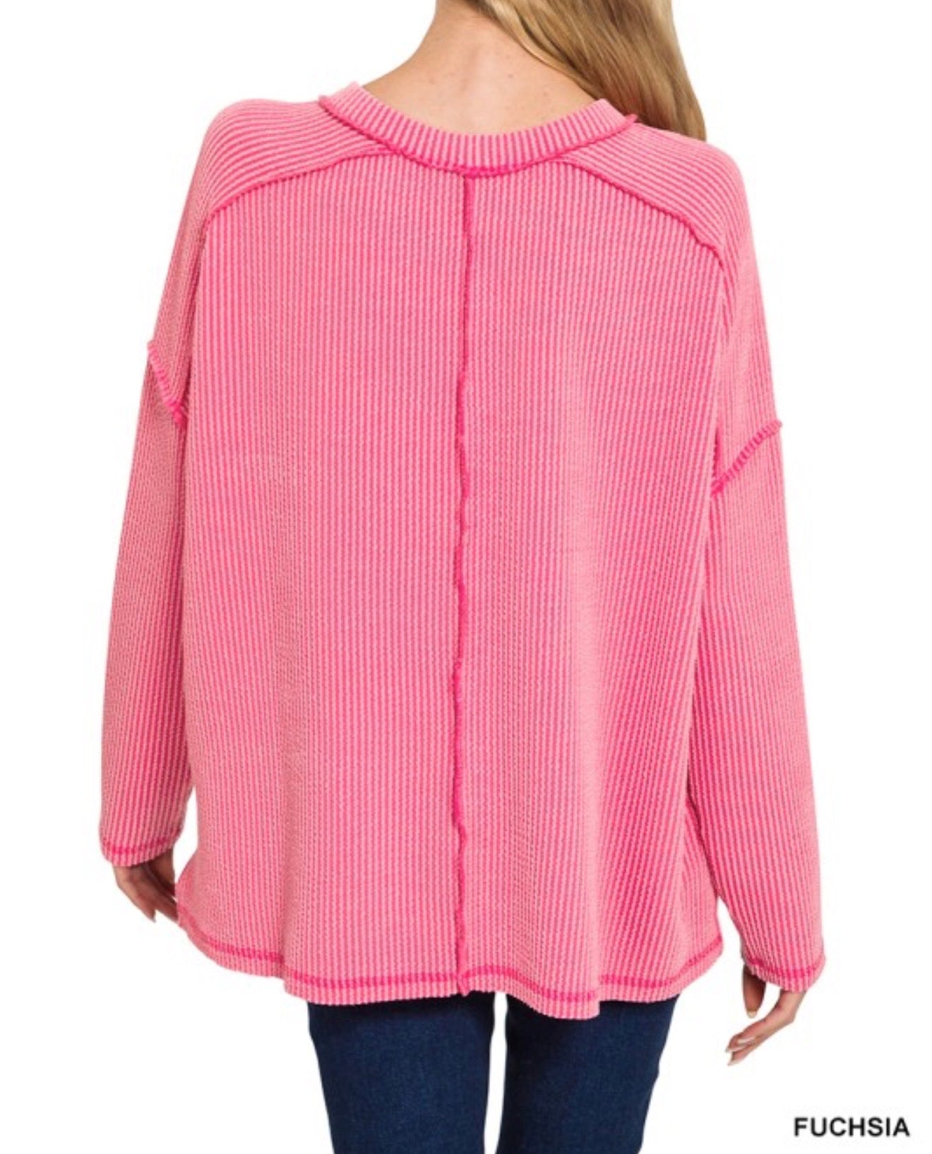 Long Sleeve Urban Ribbed Top
