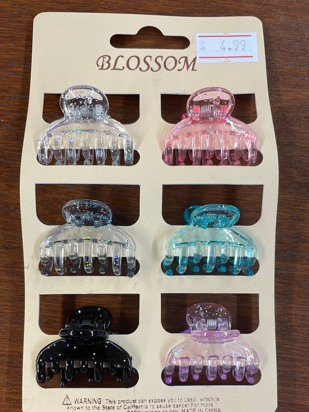 Mini Glitter Clips