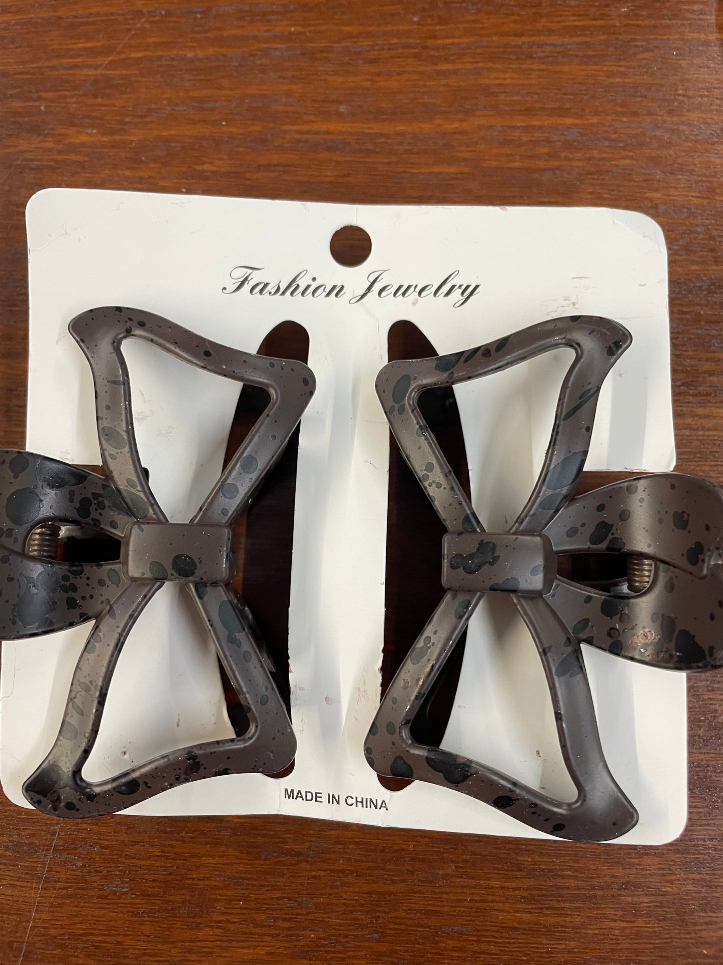 Splatter Bow Clips
