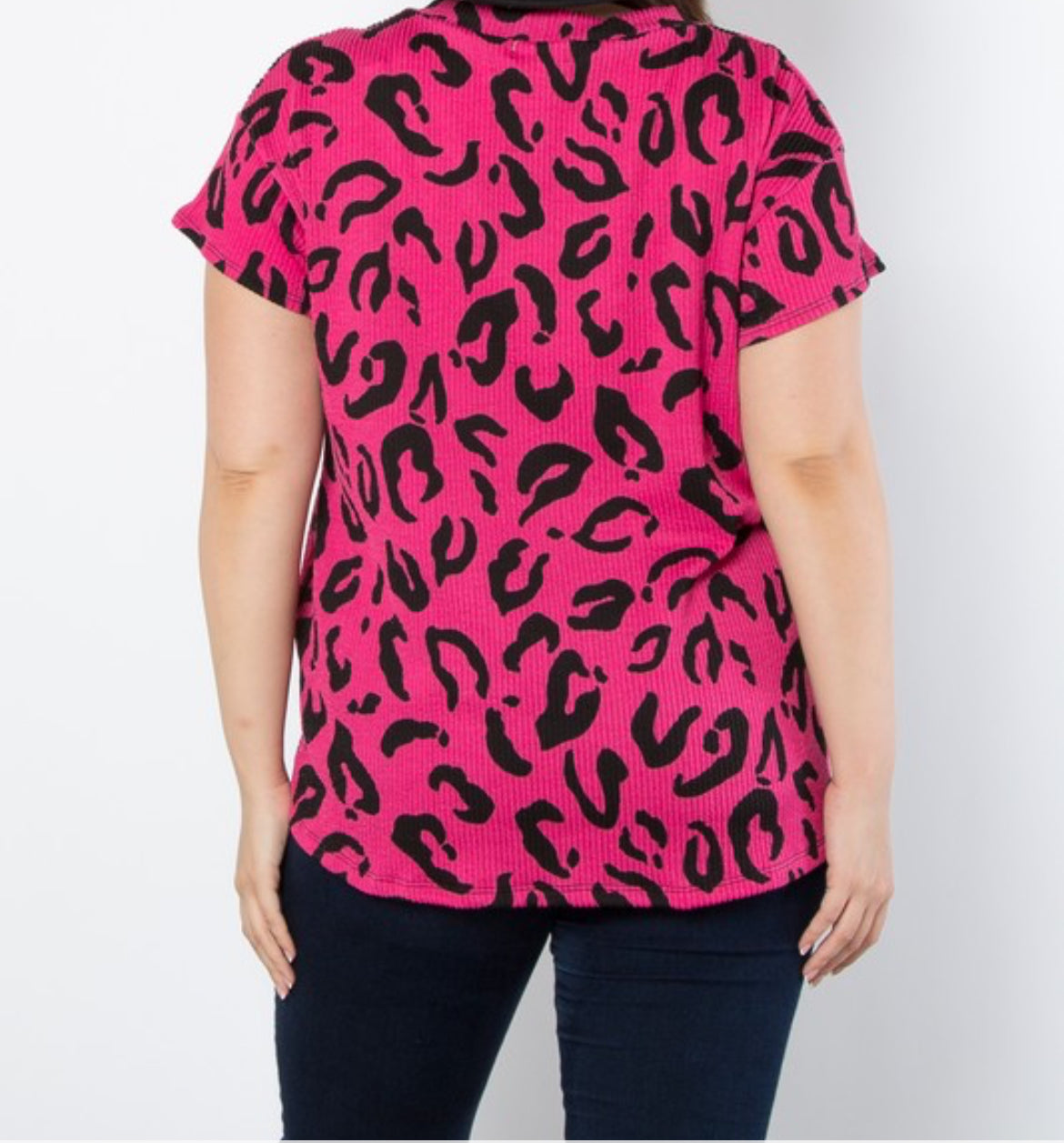 Urban Ribbed Leopard Tee