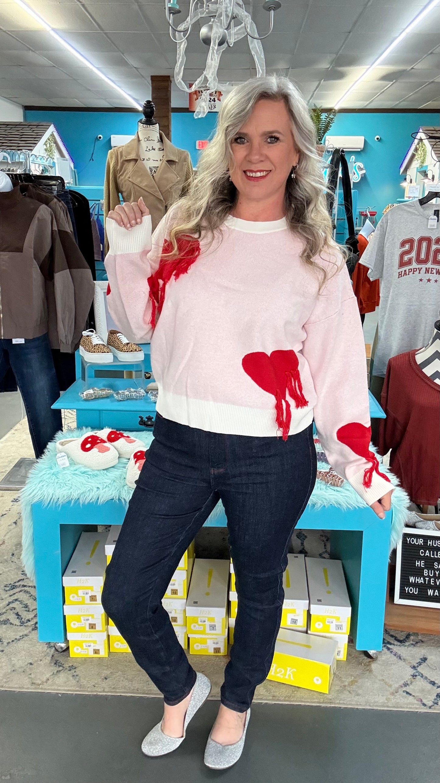 Be Mine Sweater-Plus