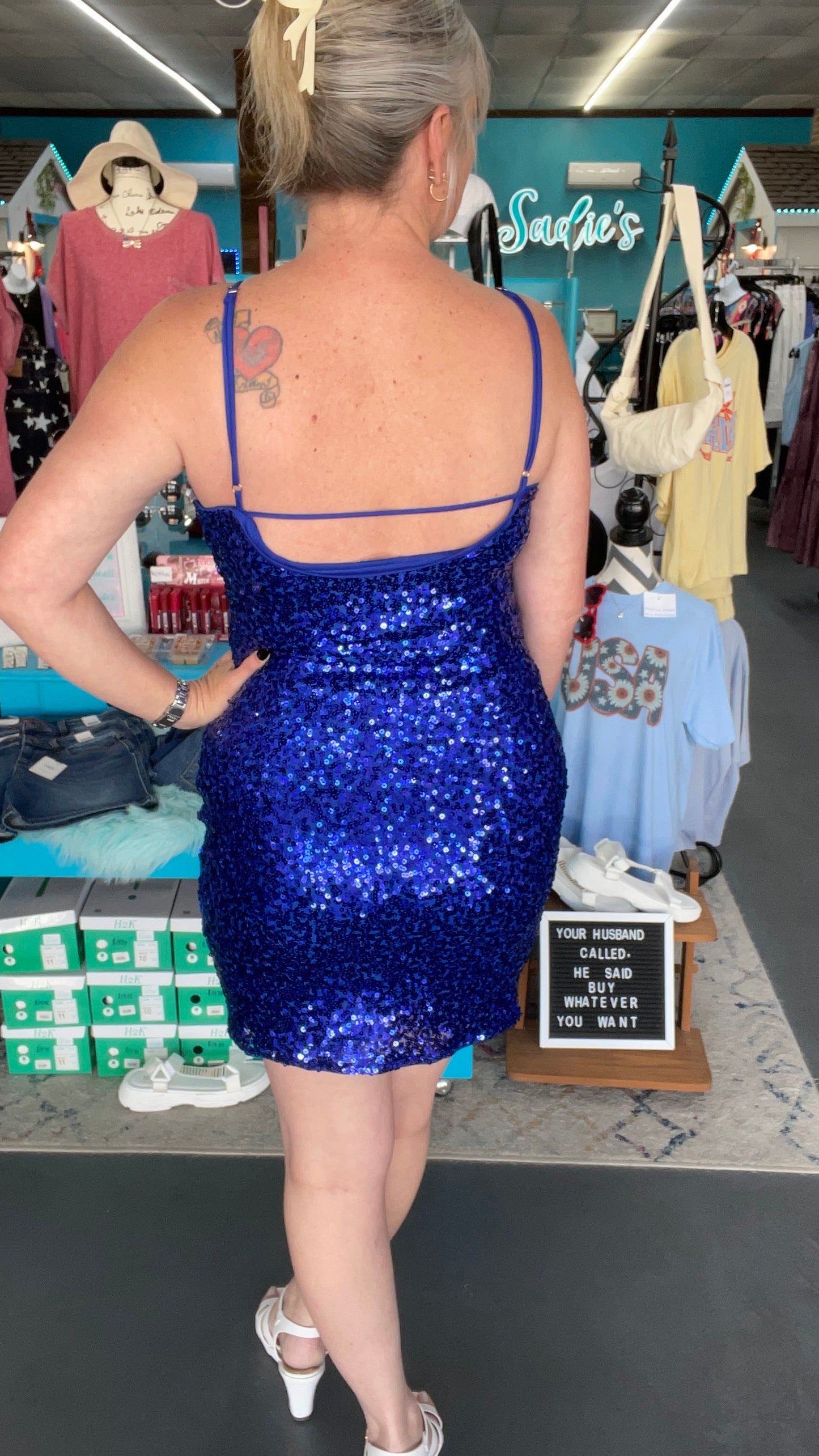 Sequin Bodycon Dress