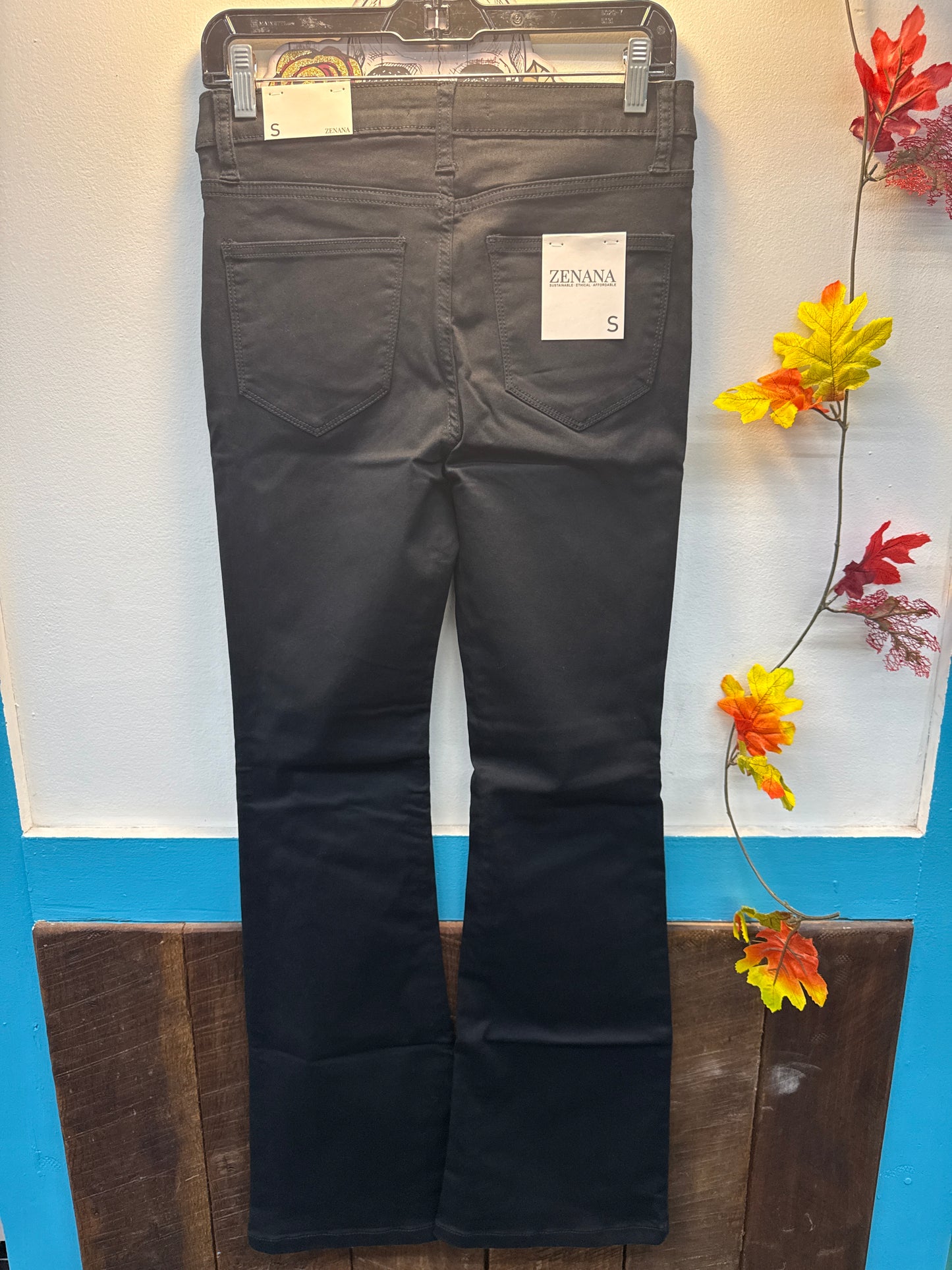 Black Bootcut Jeans