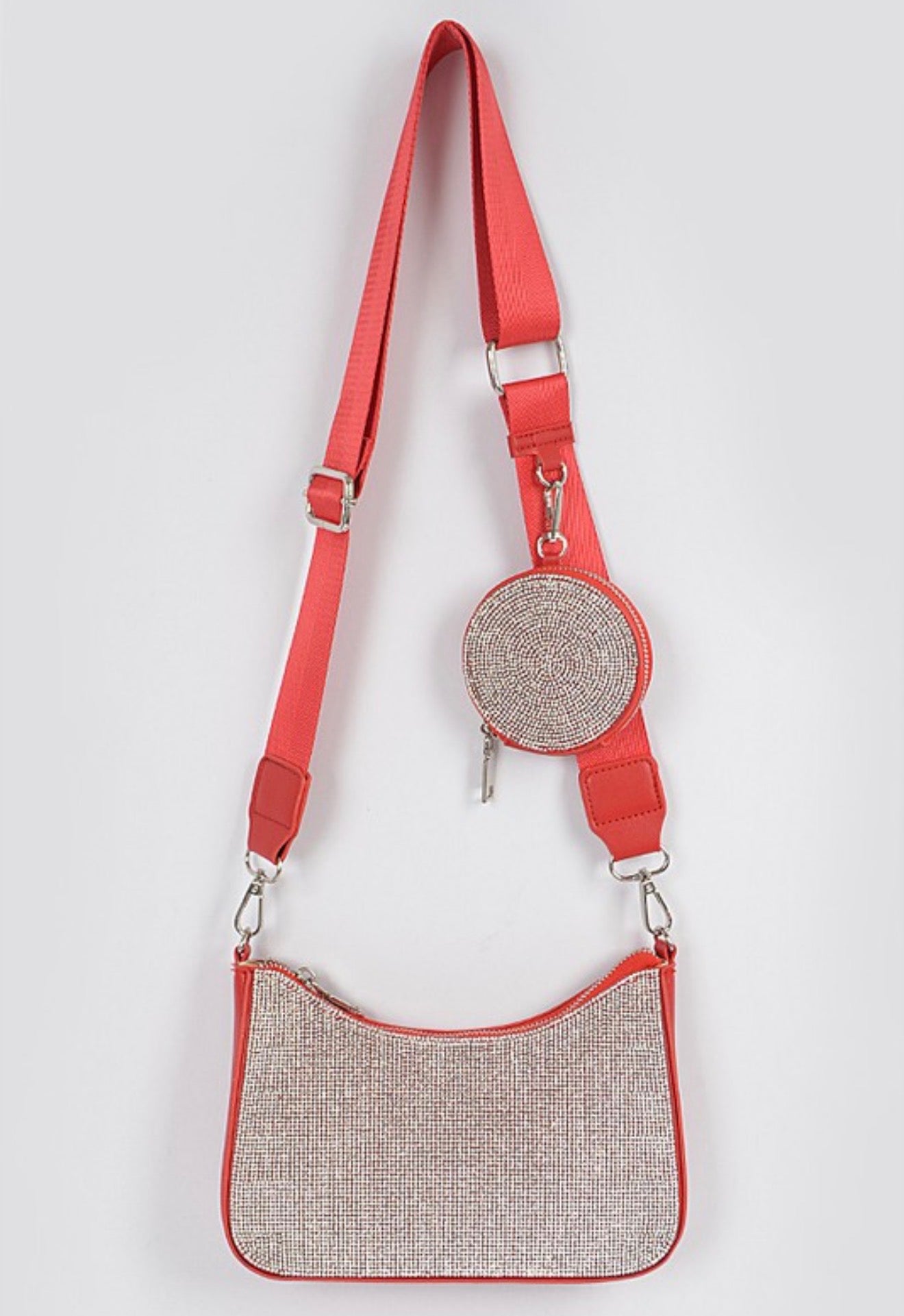 Rhinestone Crossbody Purse