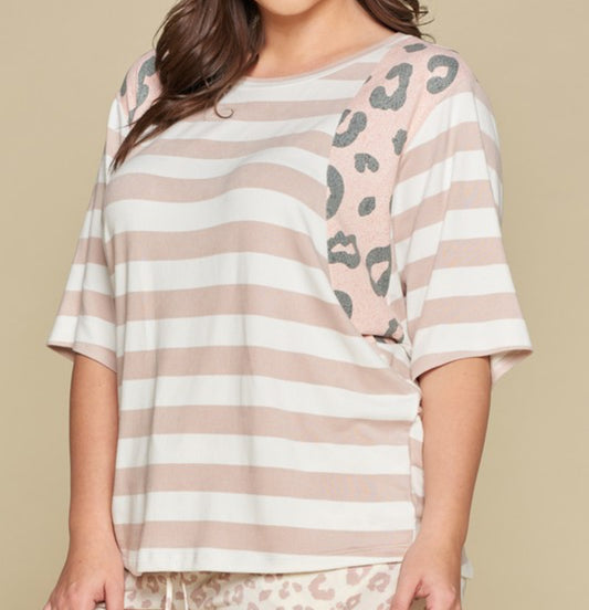 Mix-Print Oakley Top-Plus