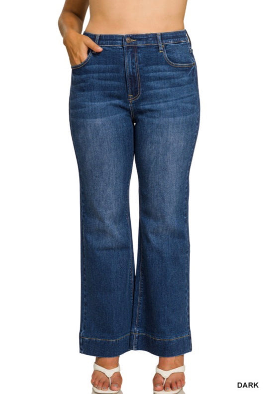 Tummy Control Jeans-Plus