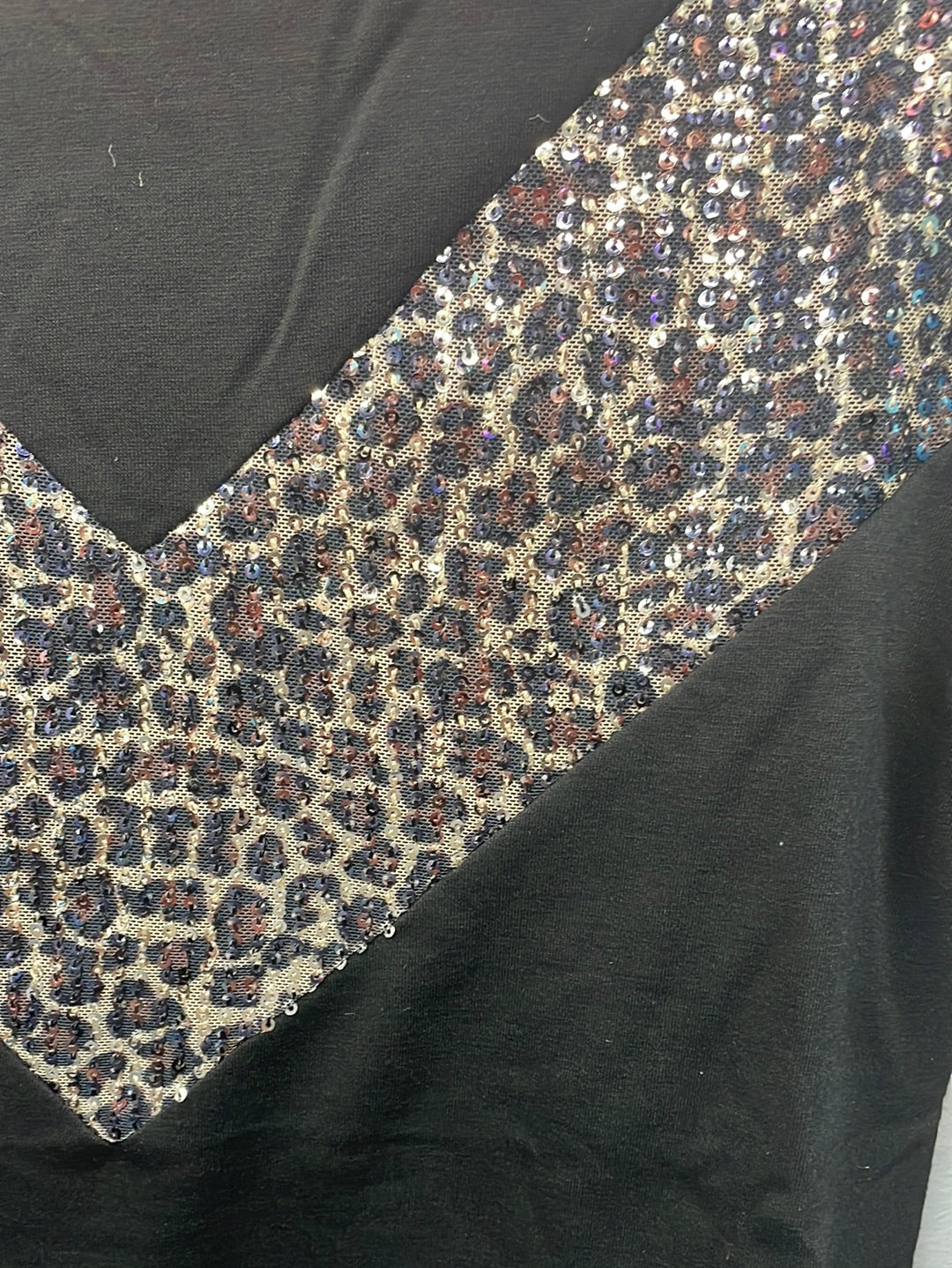 Sequin Leopard Top-Girls