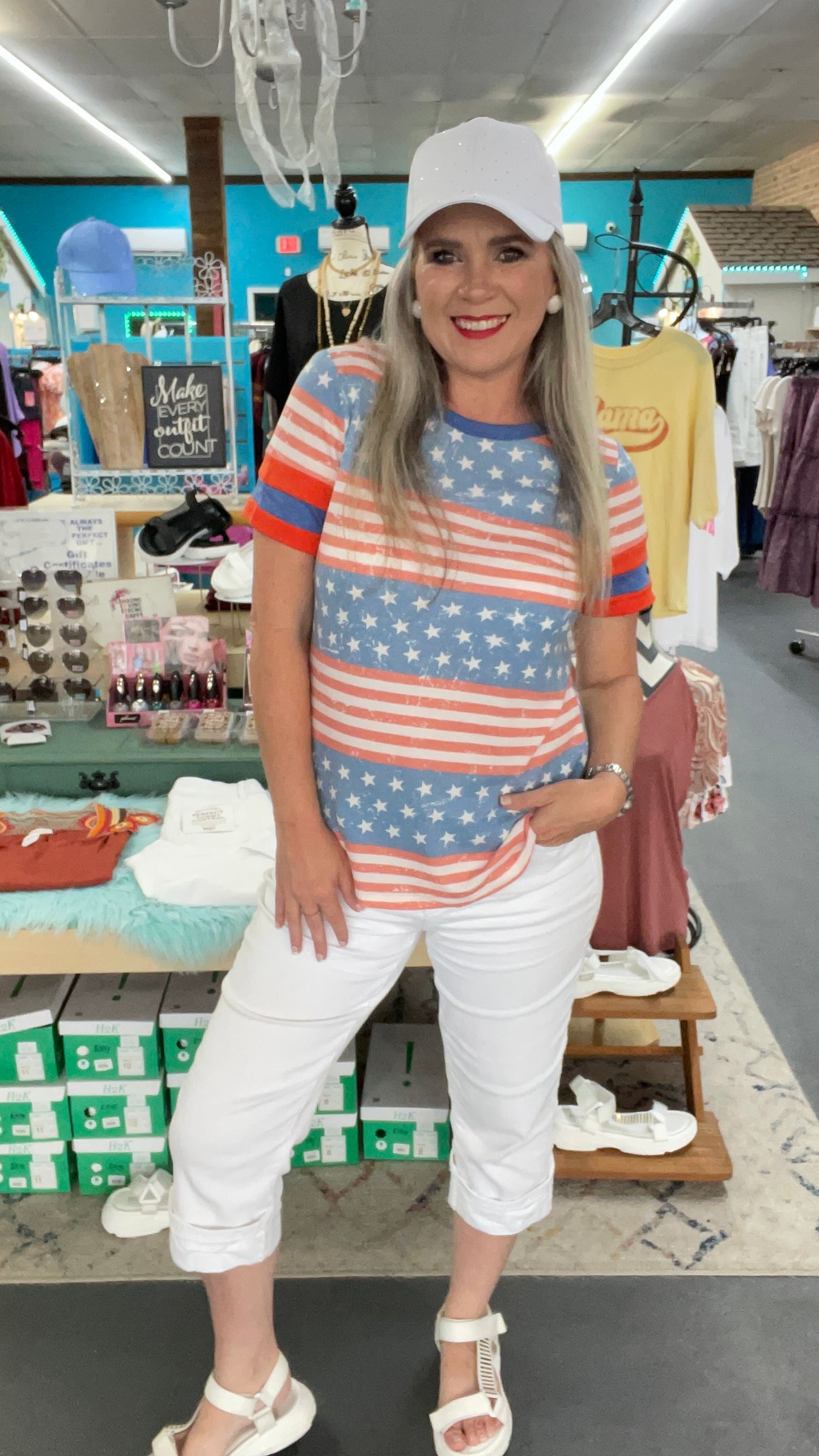Patriot Waffle Tee