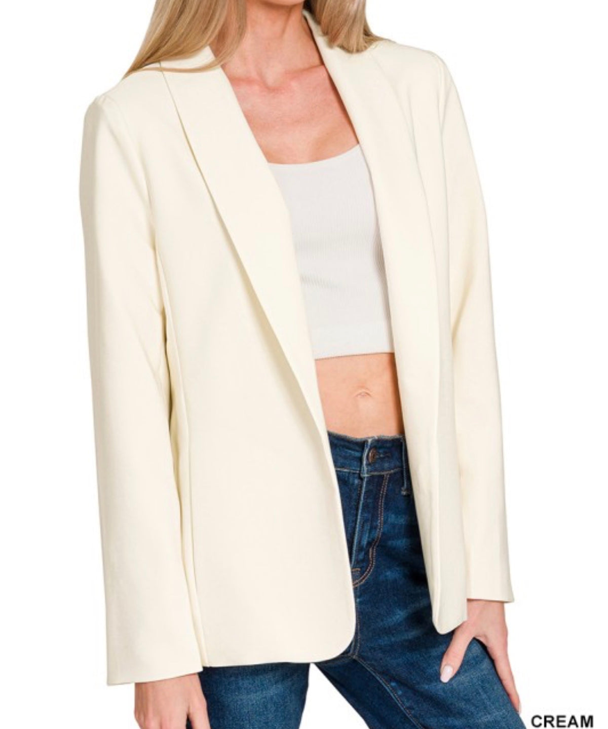 Woven Blazer