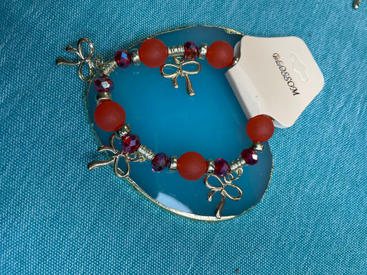 Bow Charm Bracelet