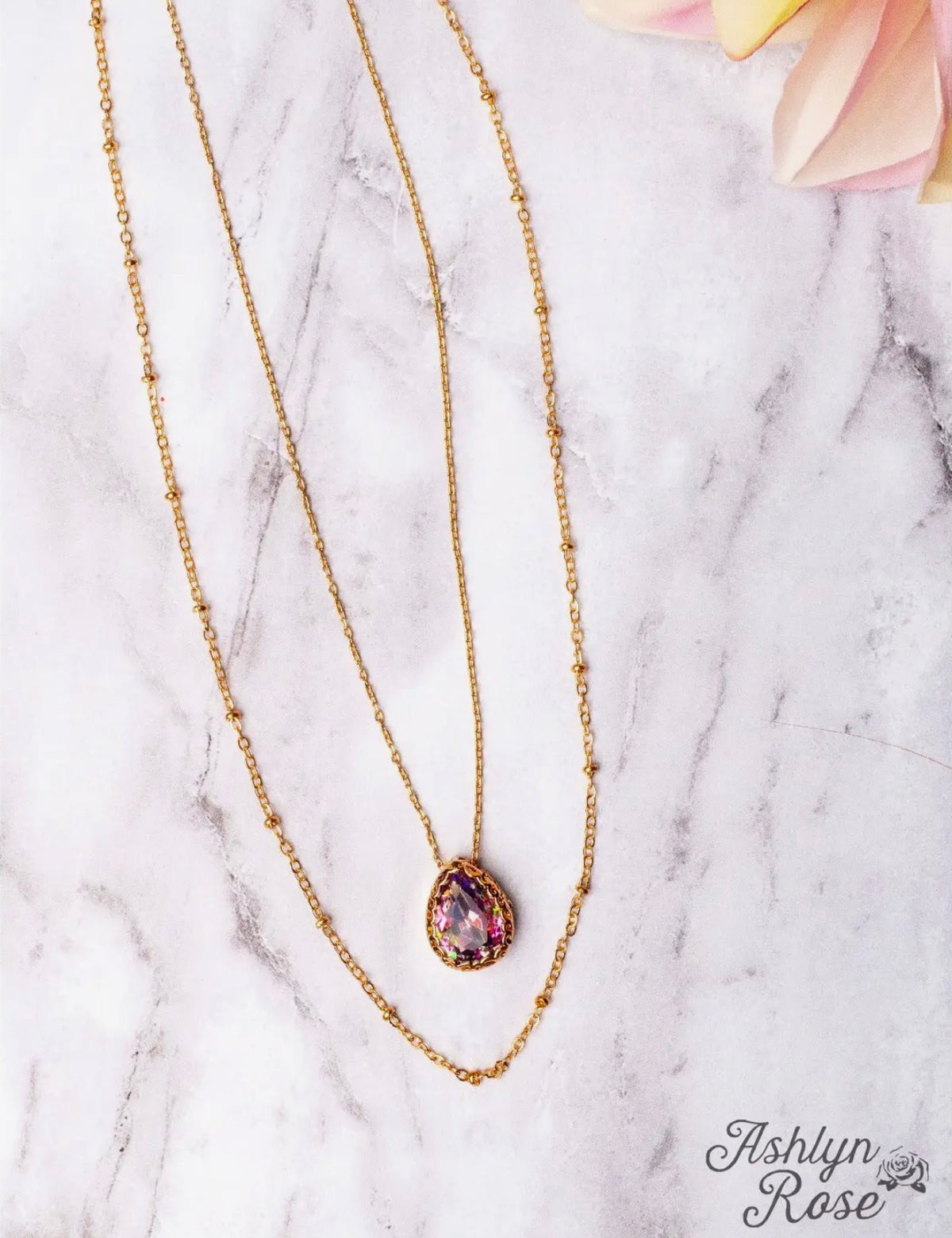 Gemstone Chain Necklace
