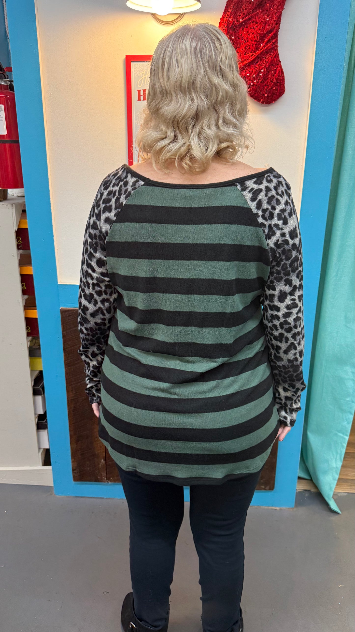 Leopard Raglan-Plus