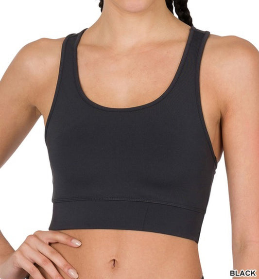 Racerback Sports Bra