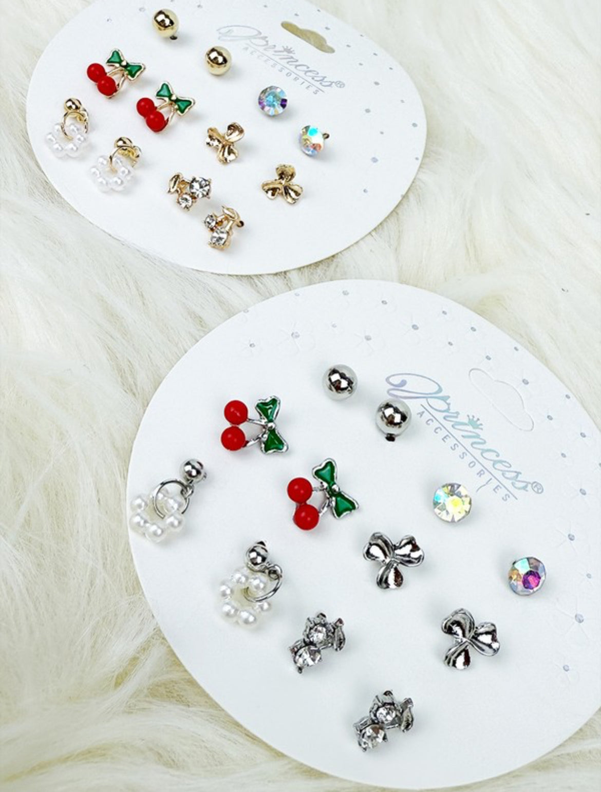 Cherry Earring Set