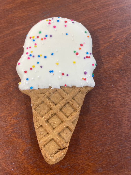 Ice Cream Dog Cookie