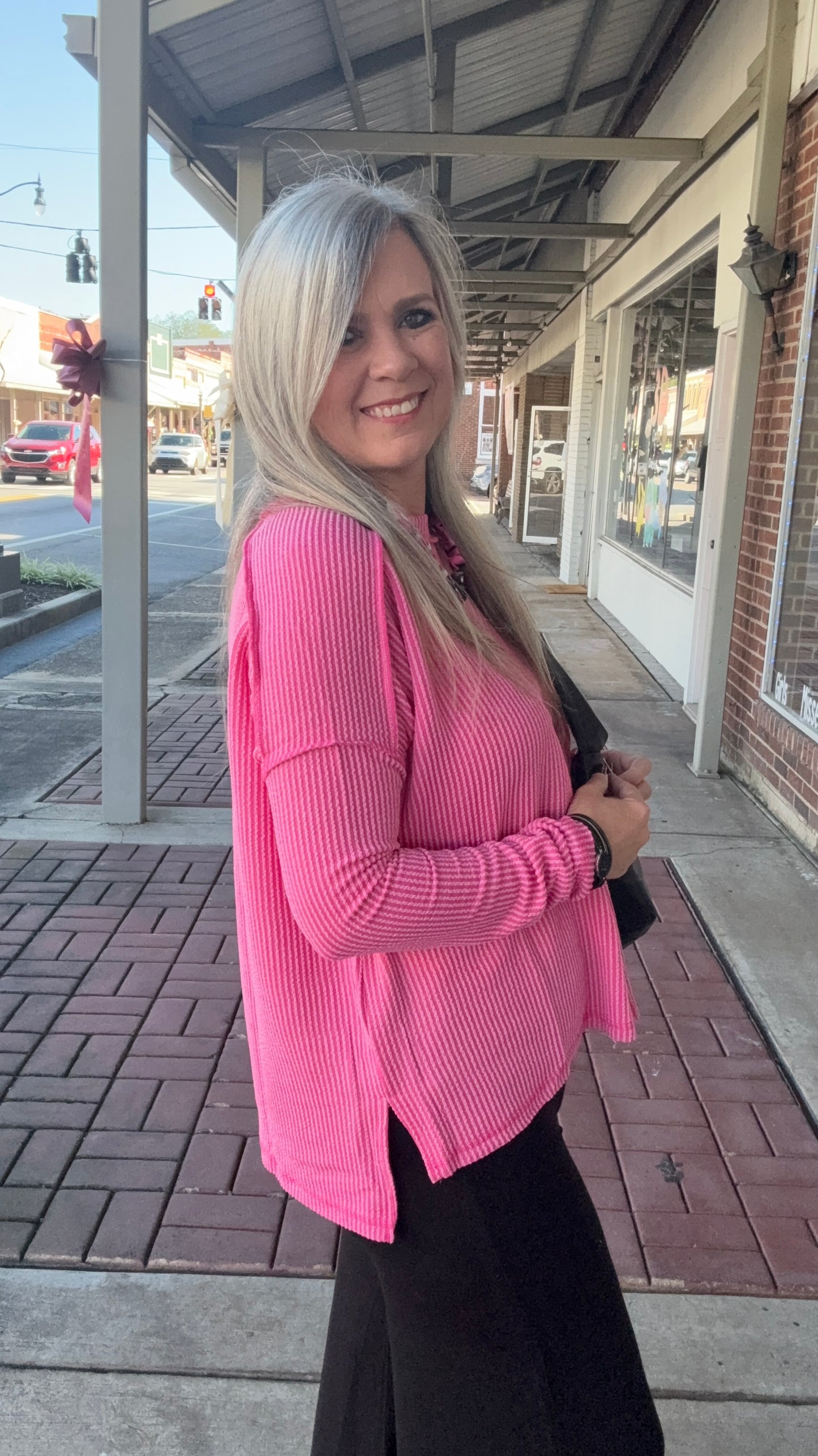 Long Sleeve Urban Ribbed Top
