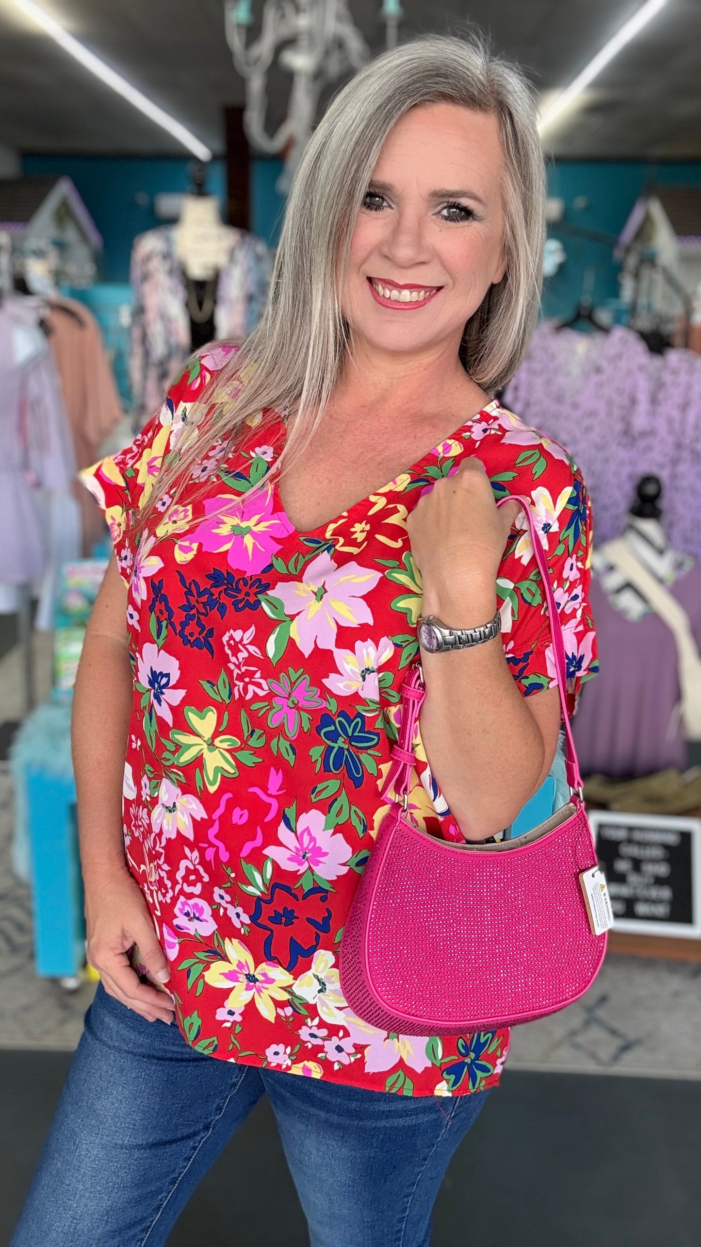 Tropic Floral Blouse