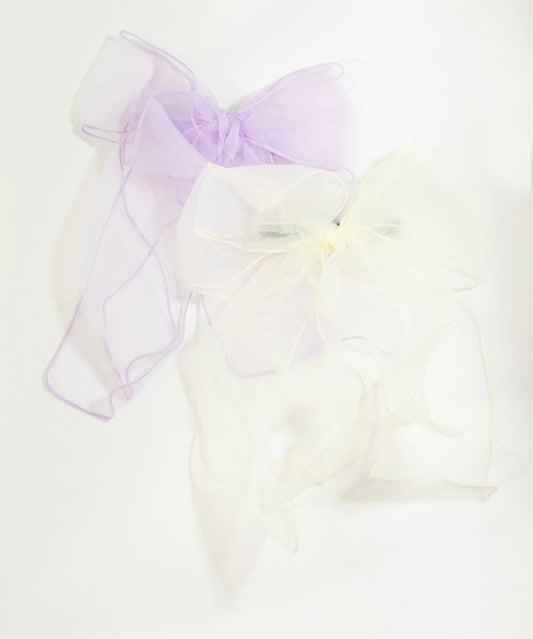 Sheer Ribbon Bow