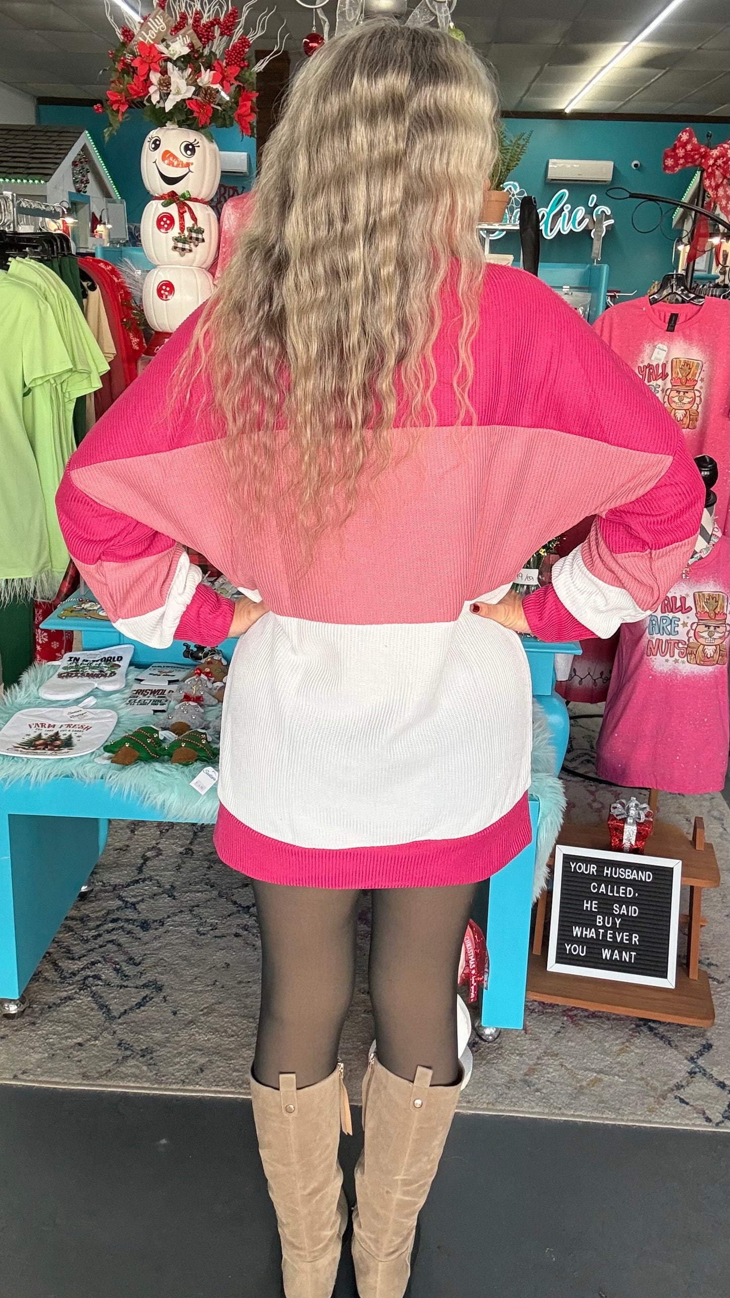 Colorblock Tunic-Plus