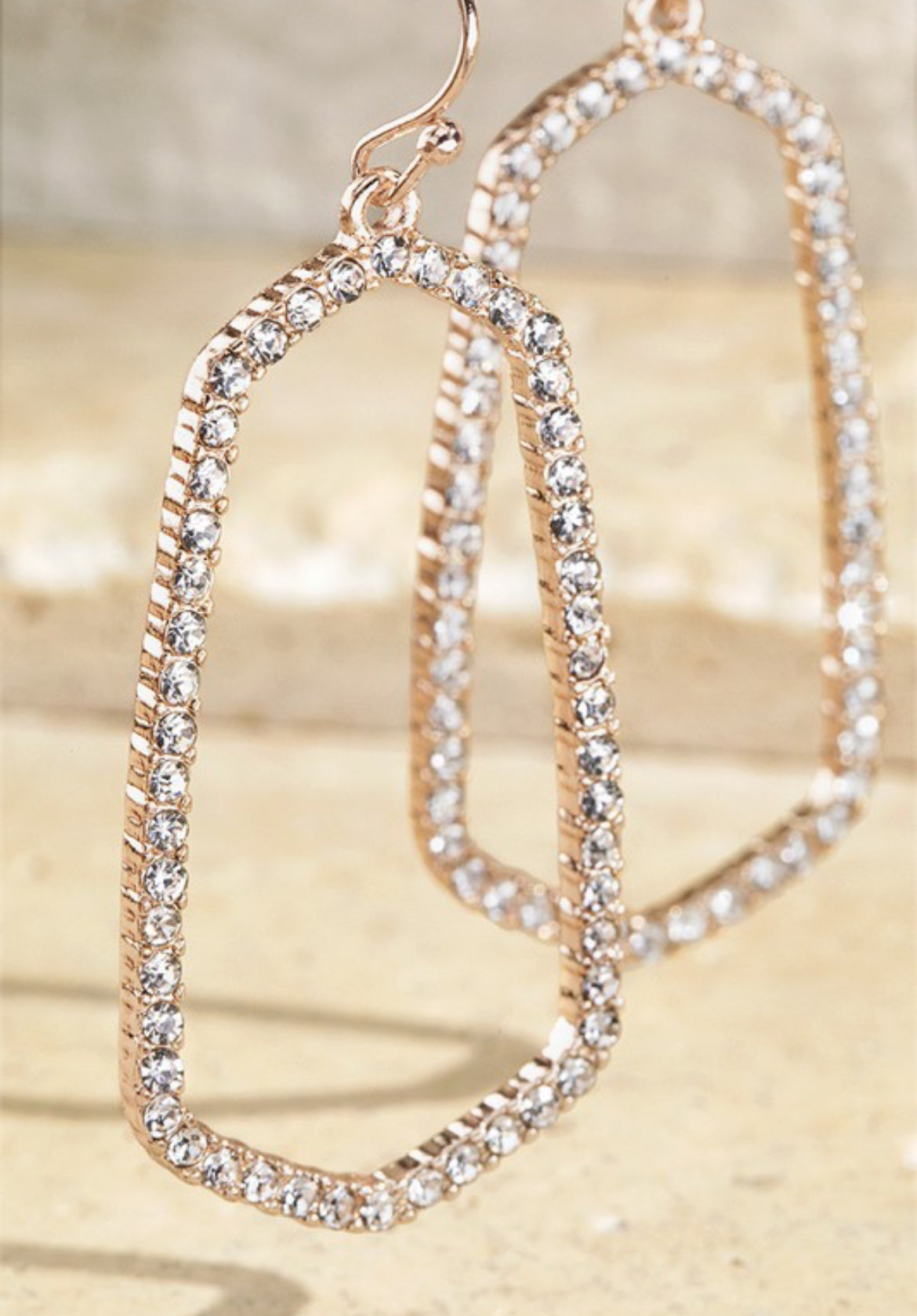 Rose Gold Earrings