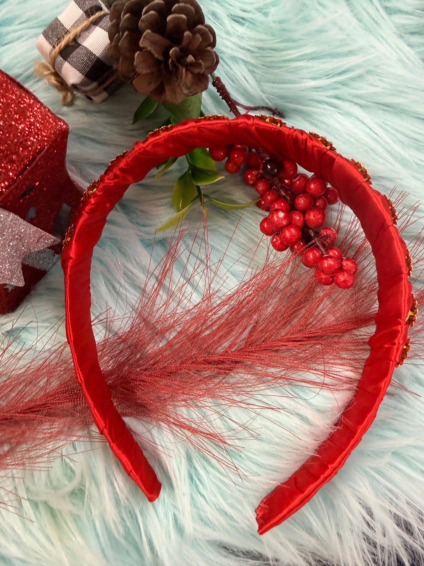 Rhinestone Satin Headband