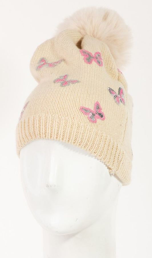 Sequin Beanie