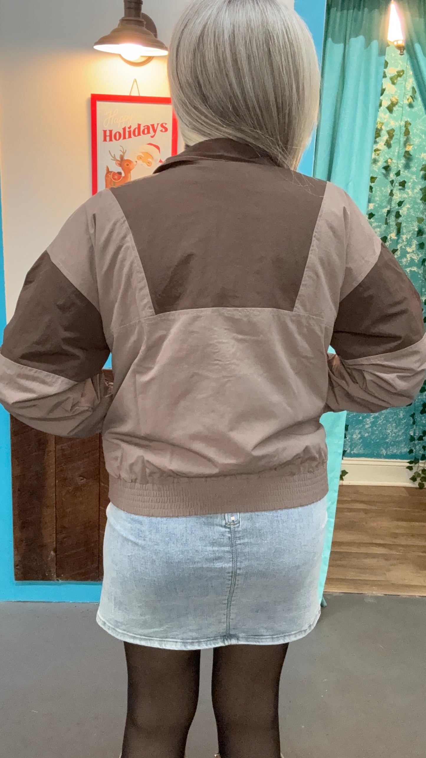 Chocolate Windbreaker