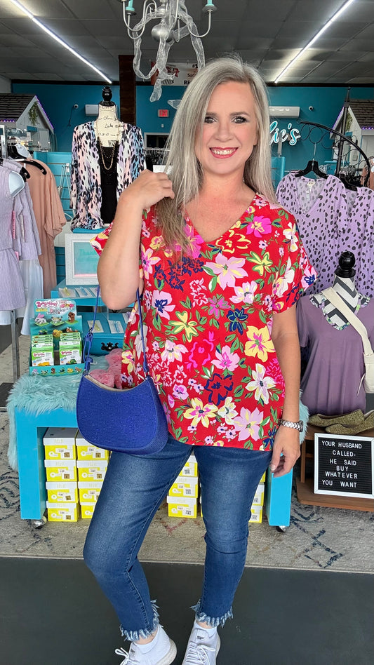 Tropic Floral Blouse