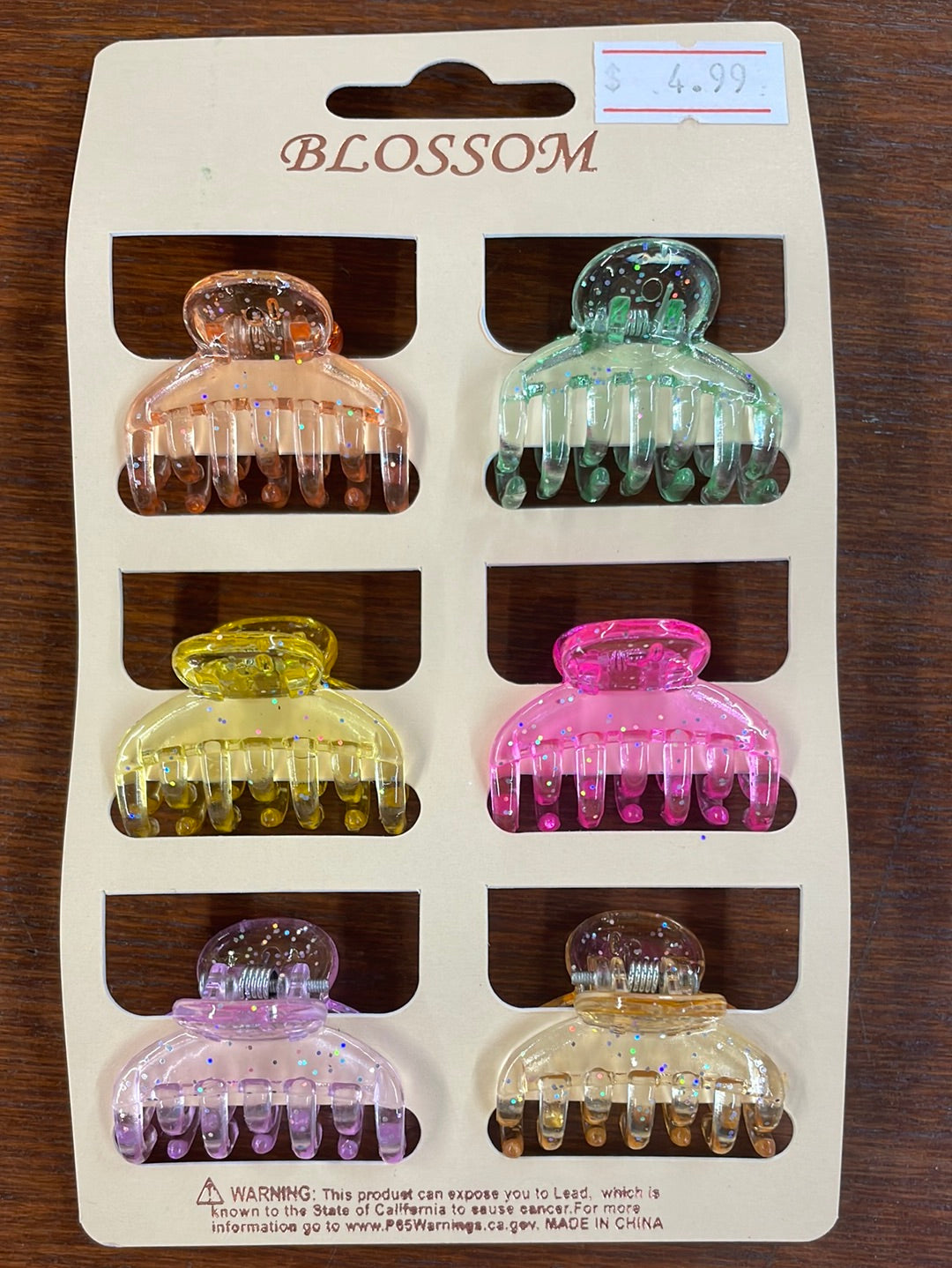 Mini Glitter Clips