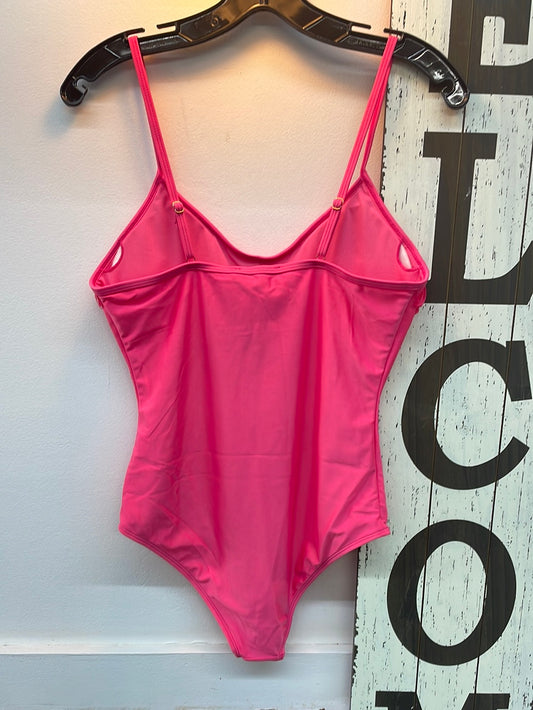 Pink Fringe Swimsuit