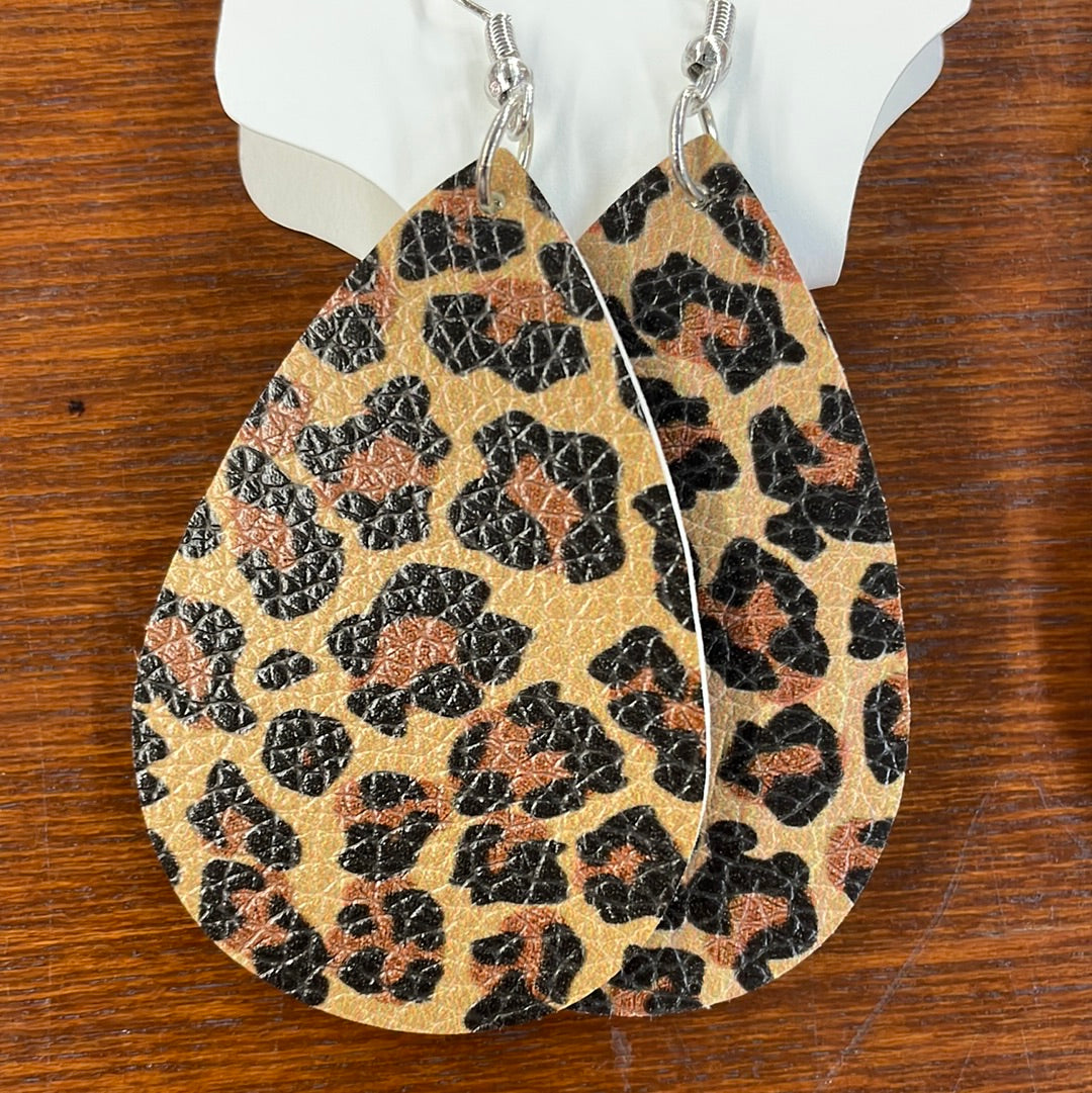 Animal Print Earrings