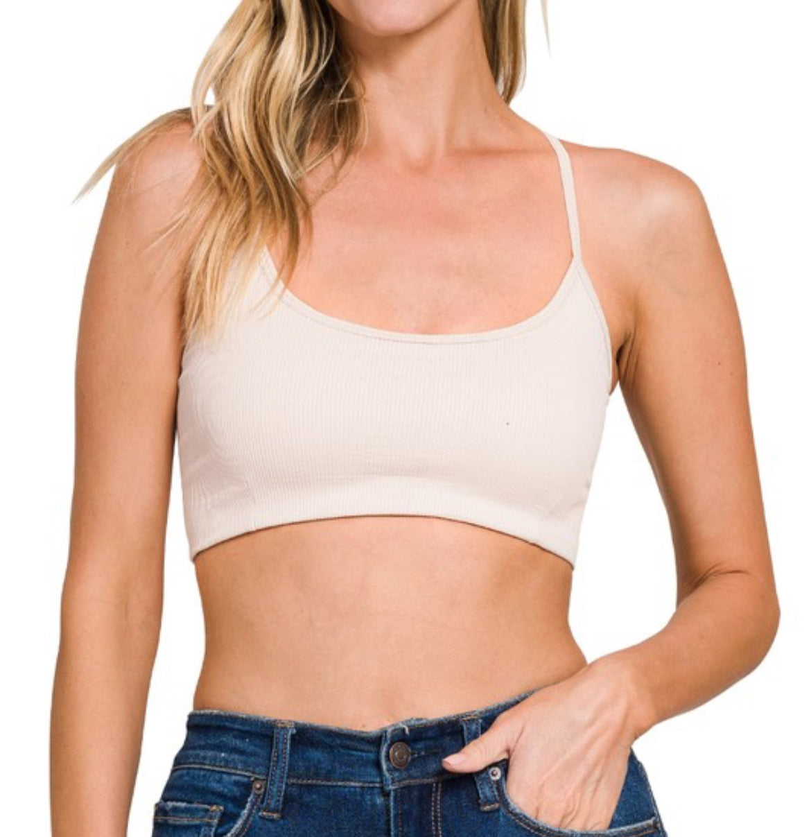 Seamless Ribbed Bralette
