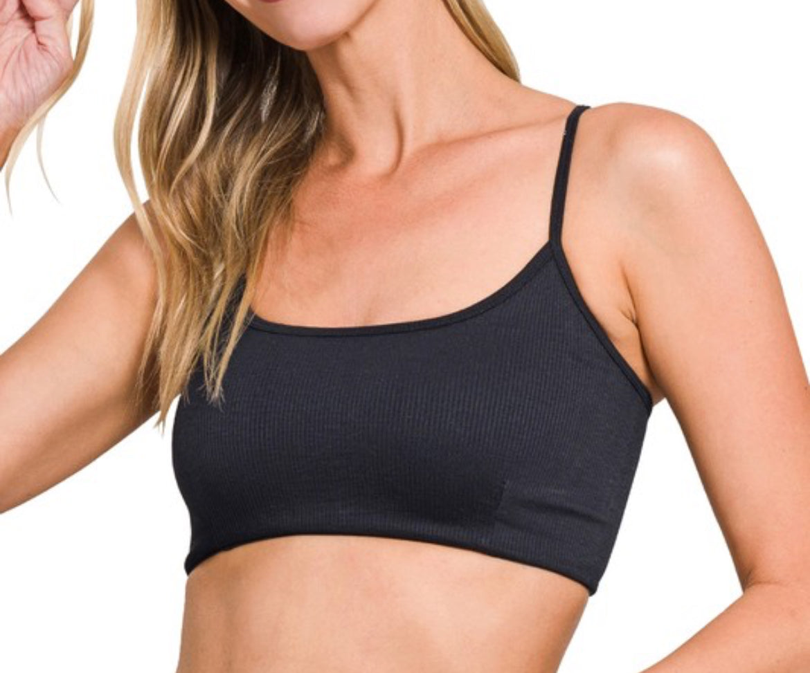 Seamless Ribbed Bralette