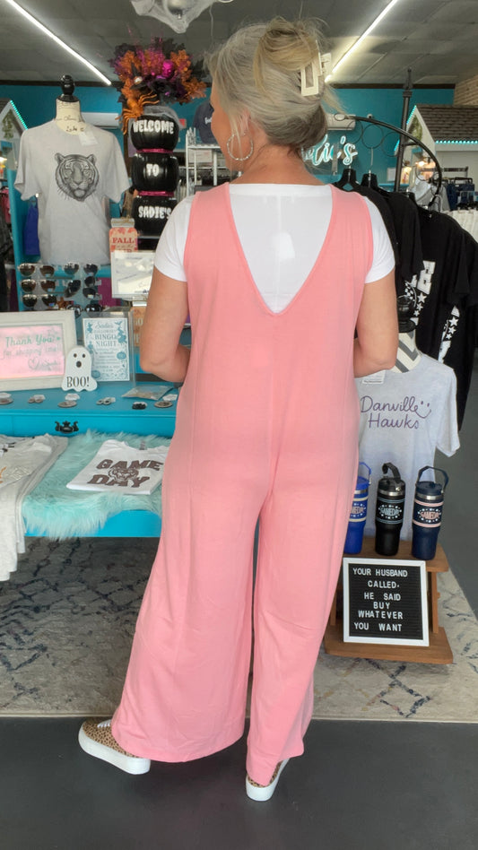 Pink Jumpsuit