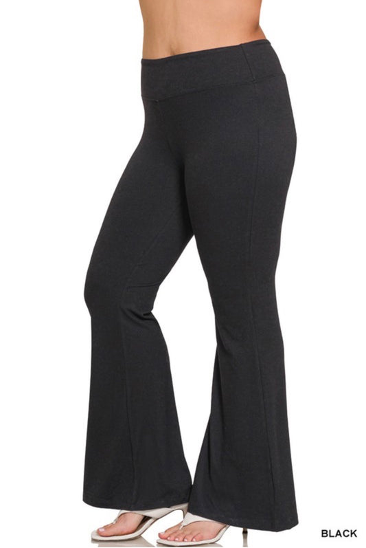 Microfiber Flare Yogas