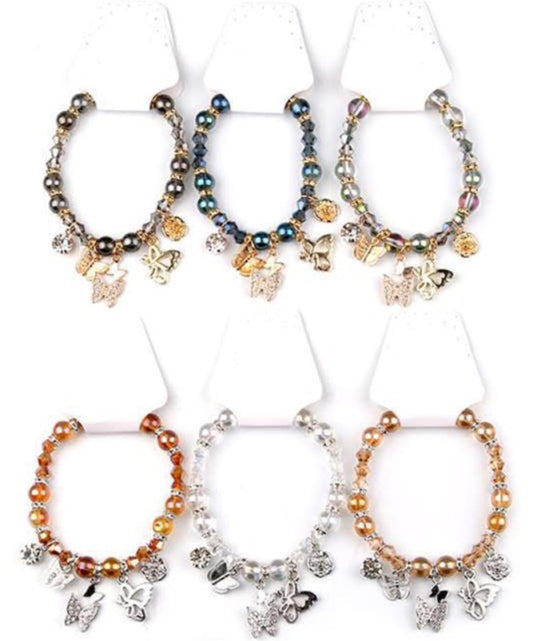 Butterfly Charm Bracelet