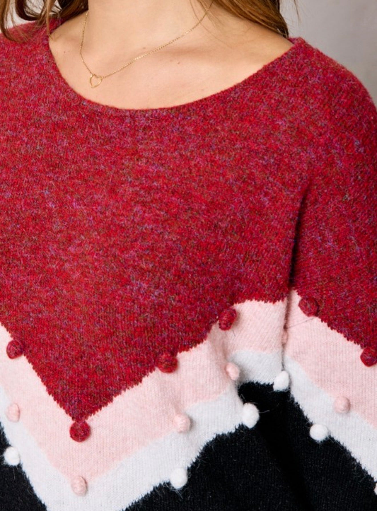 Cozy Pompom Sweater