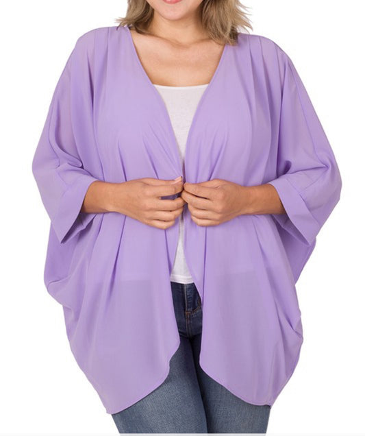 Chiffon Cardigan