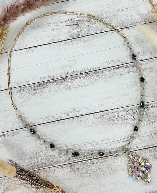 Crystal Pendant Necklace