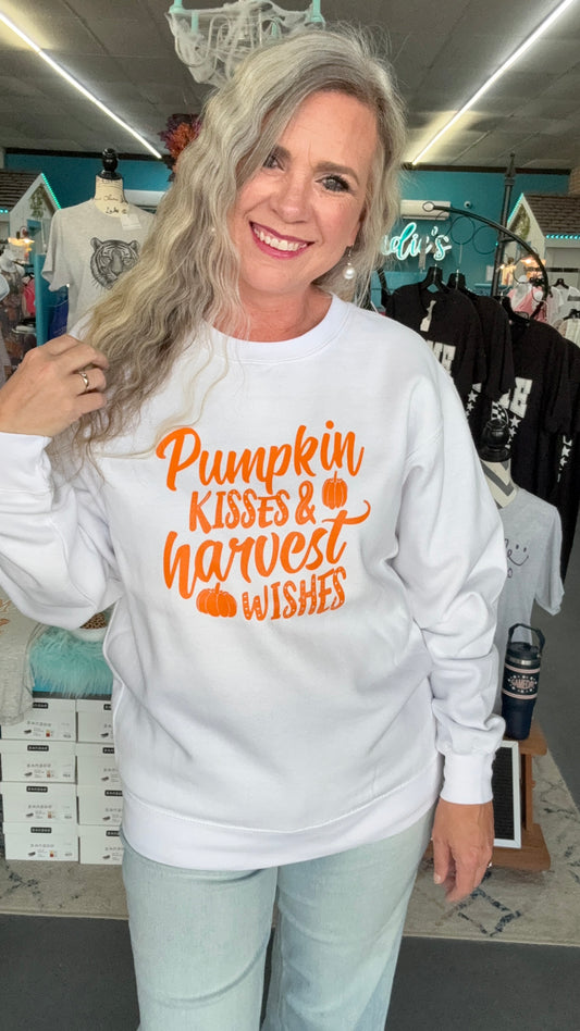 Pumpkin Fleece Sweatshirt