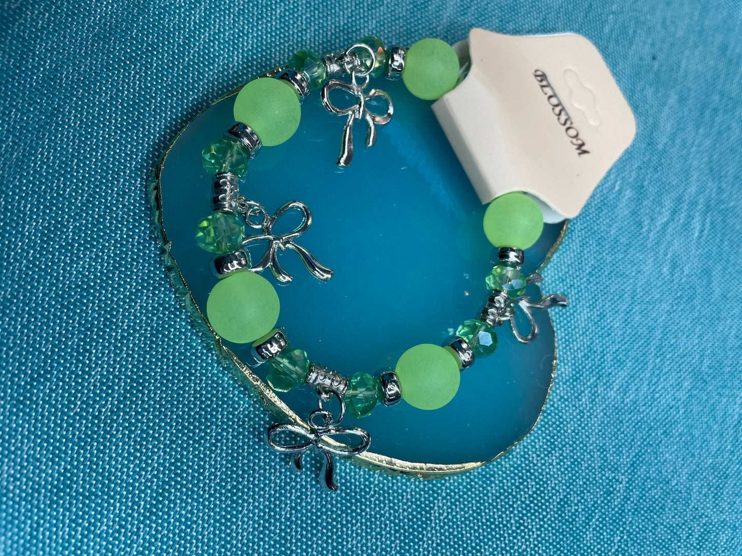 Bow Charm Bracelet
