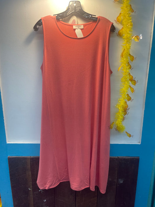 Sleeveless Dress-Plus