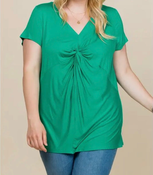 Open V Twist Top-Plus