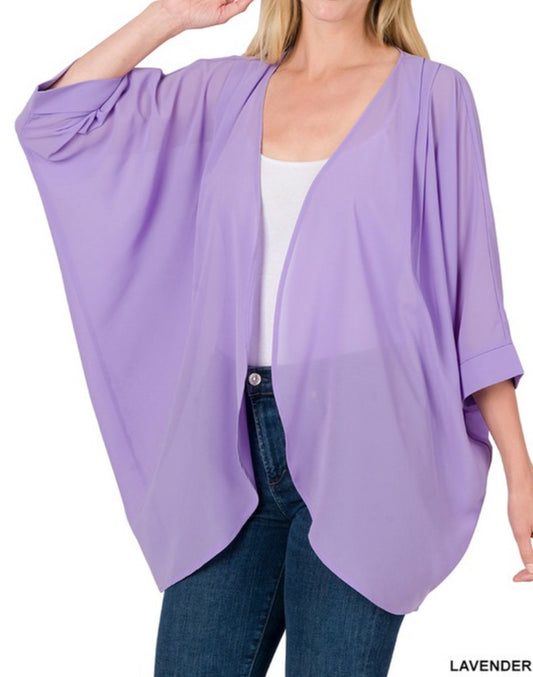 Chiffon Cardigan