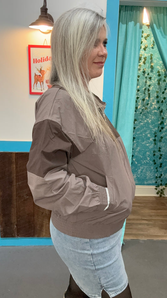 Chocolate Windbreaker