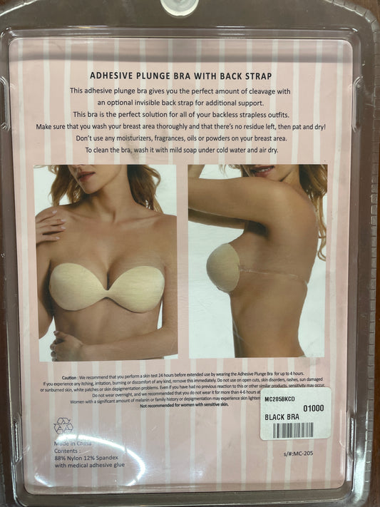 Adhesive Plunge Bra