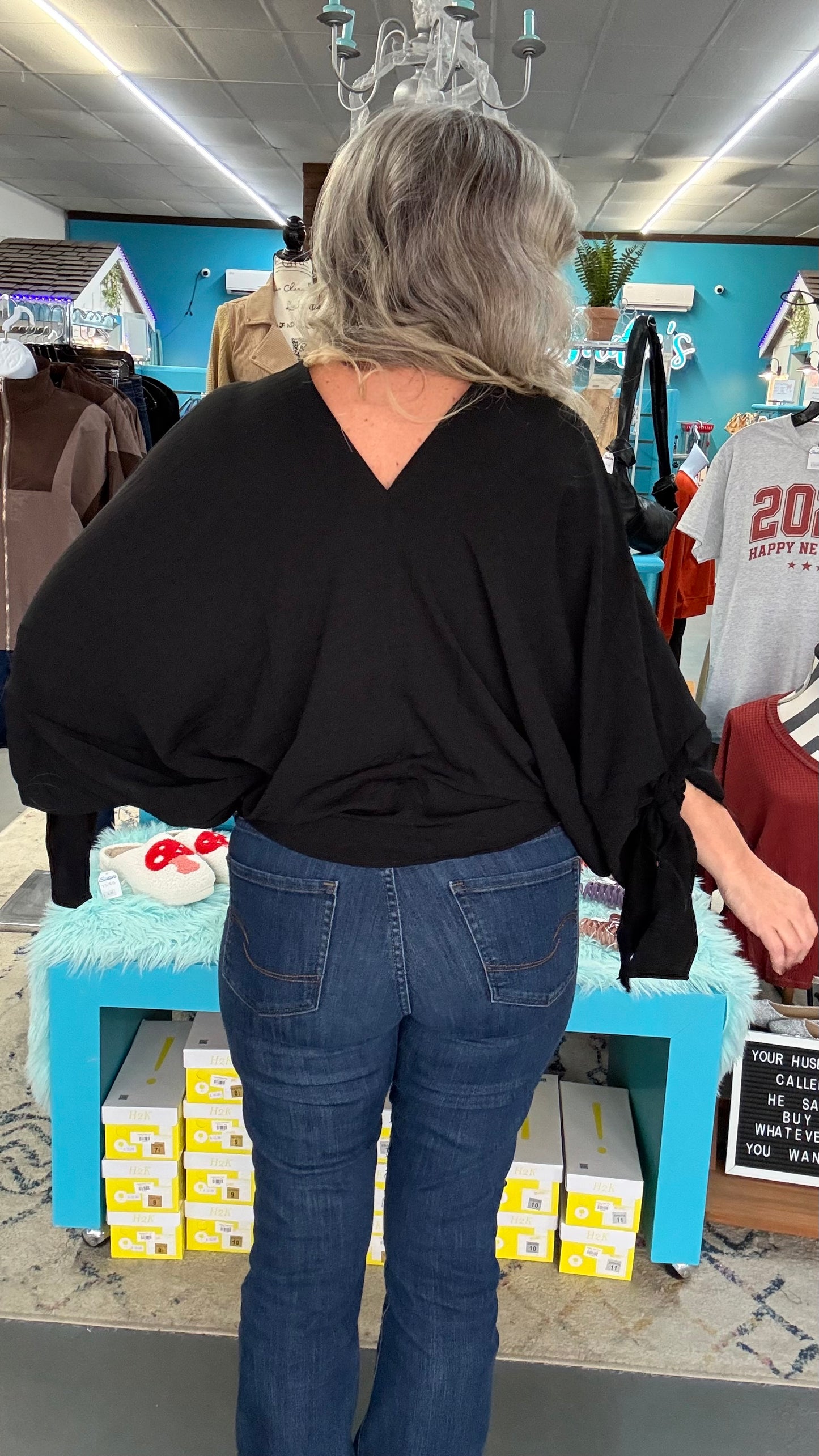 Drapey Dress Top