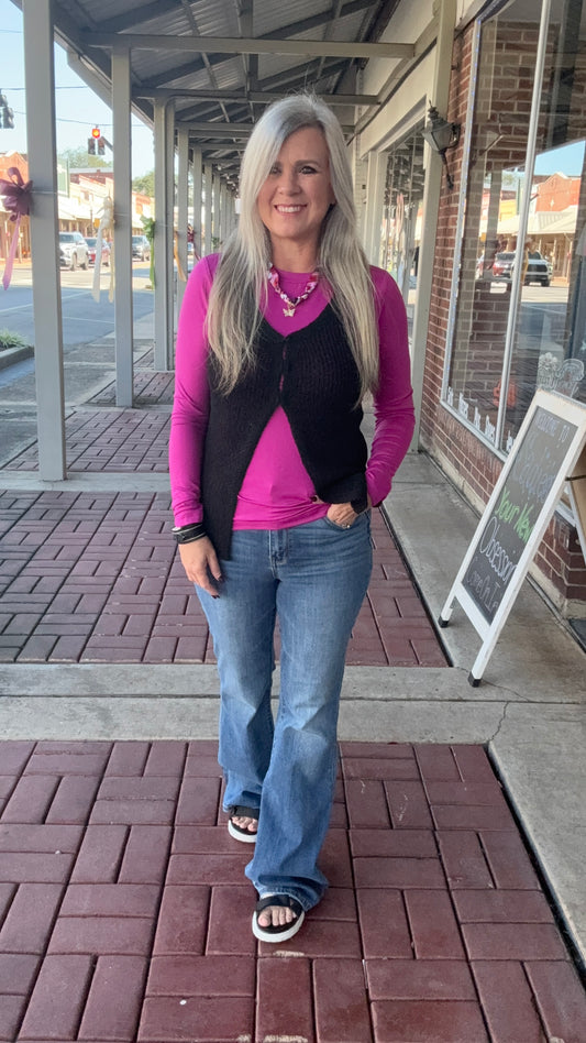 Hook & Eye Sweater Vest