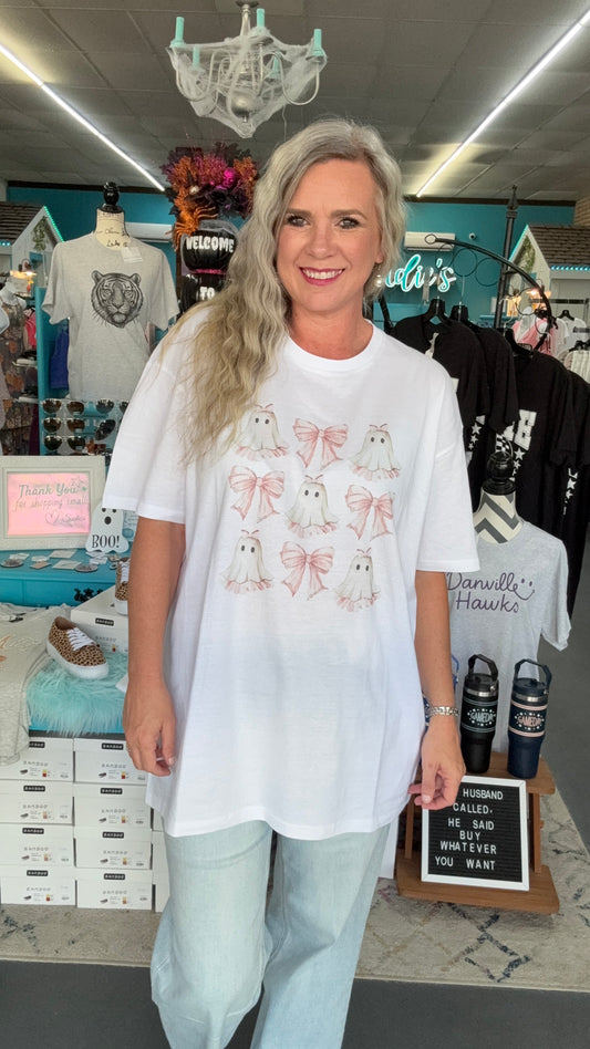 Coquette Ghost Tee-Plus